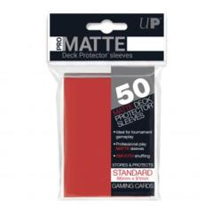Ultra Pro - 50ct Pro-Matte Red Standard Deck Protectors